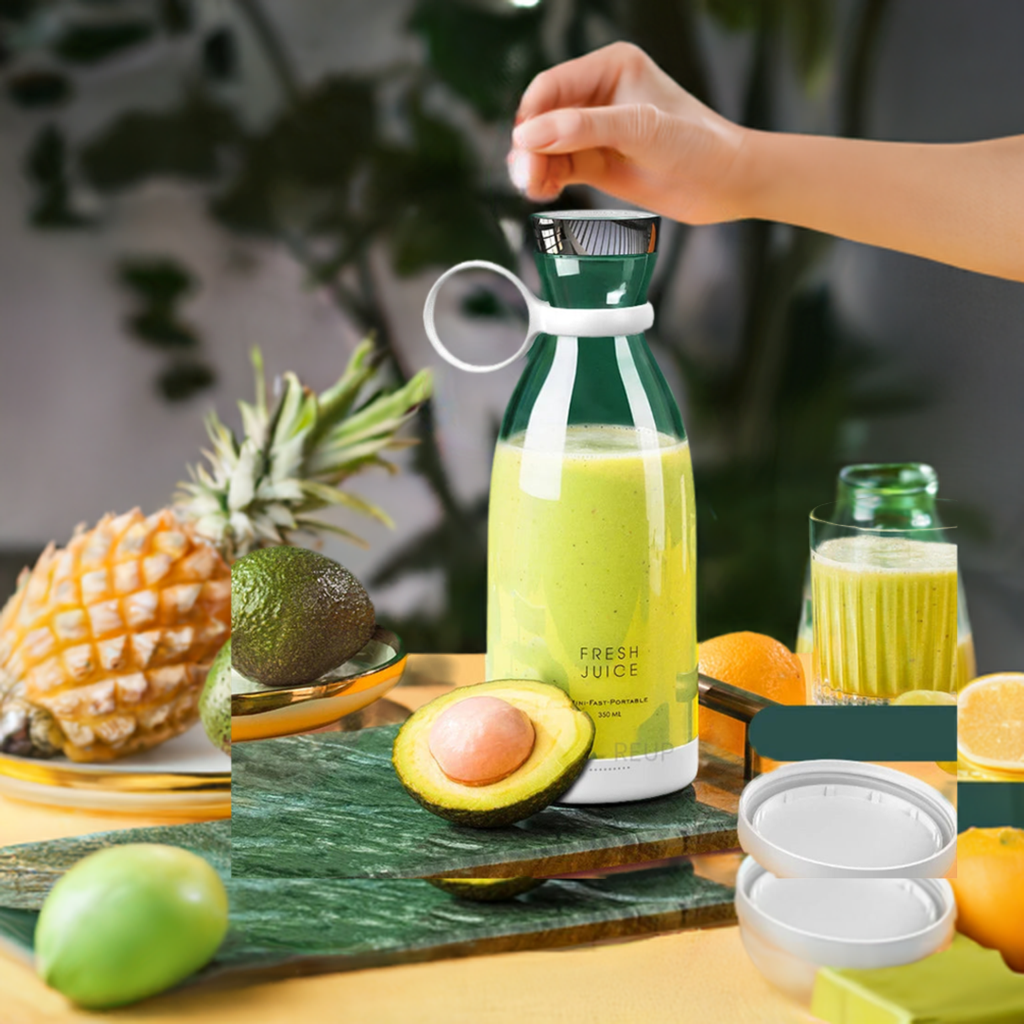 Fresh Juice Electric Juicer Machine Mini Portable Blender